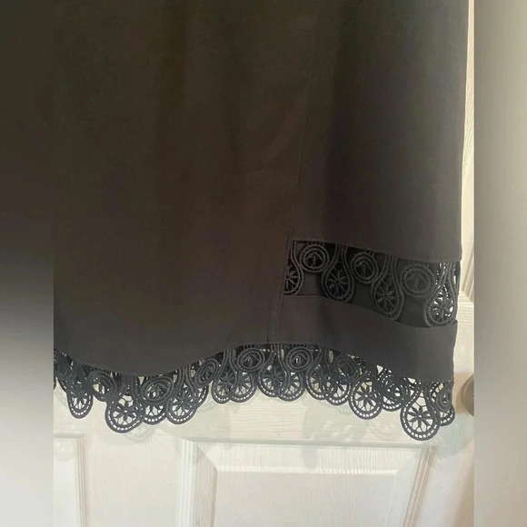 Yoana Baraschi Black Dress Sleeveless Stretchy Cocktail Designer Luxury Small - Picture 7 of 16